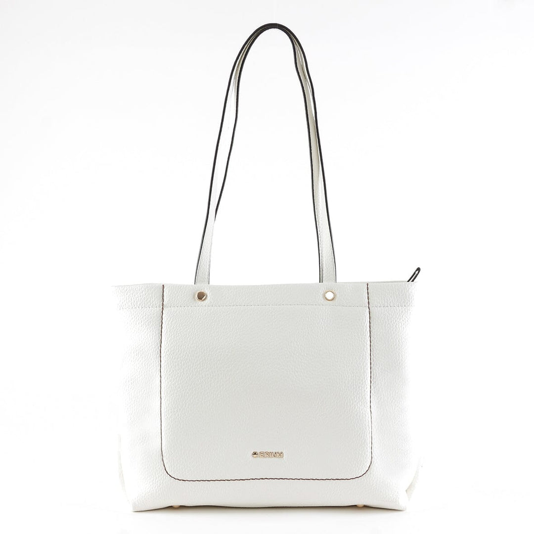 Mala de ombro Erium para Senhora Branco 