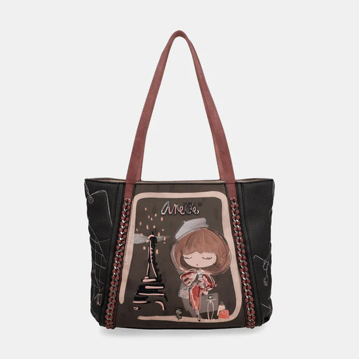 Mala de ombro para Senhora Anekke Mademoiselle Multicor 