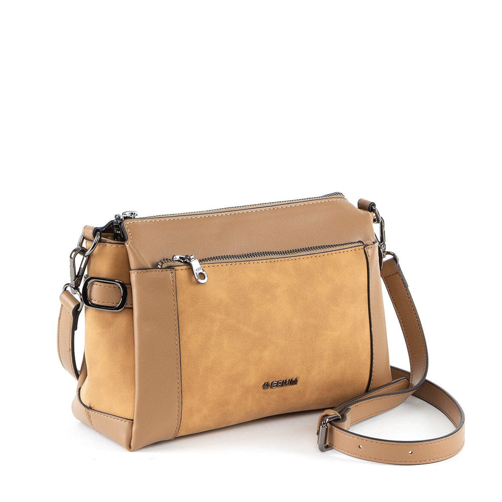 Mala de tiracolo com 3 compartimentos Erium para Senhora 