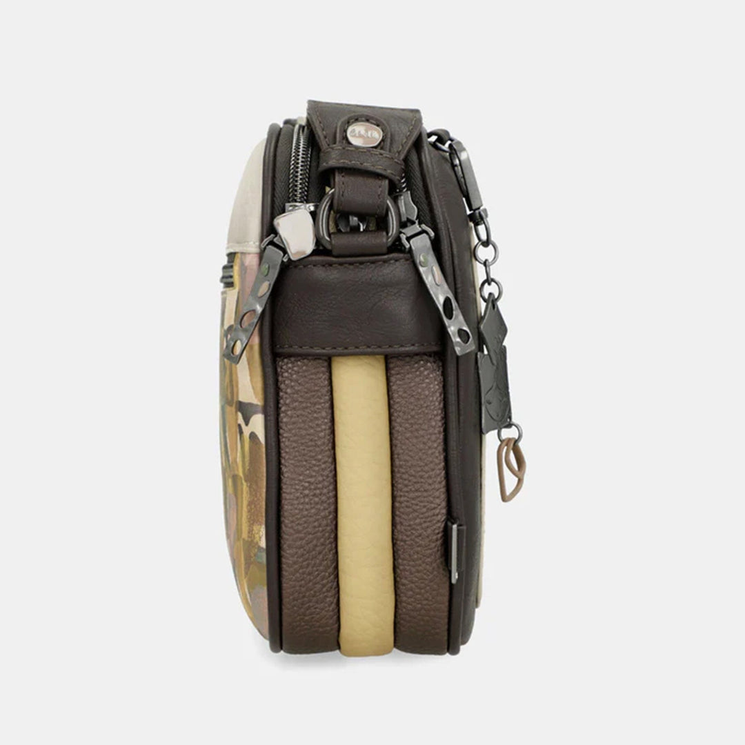 Mala de tiracolo com 3 compartimentos para Senhora Anekke Bloom 