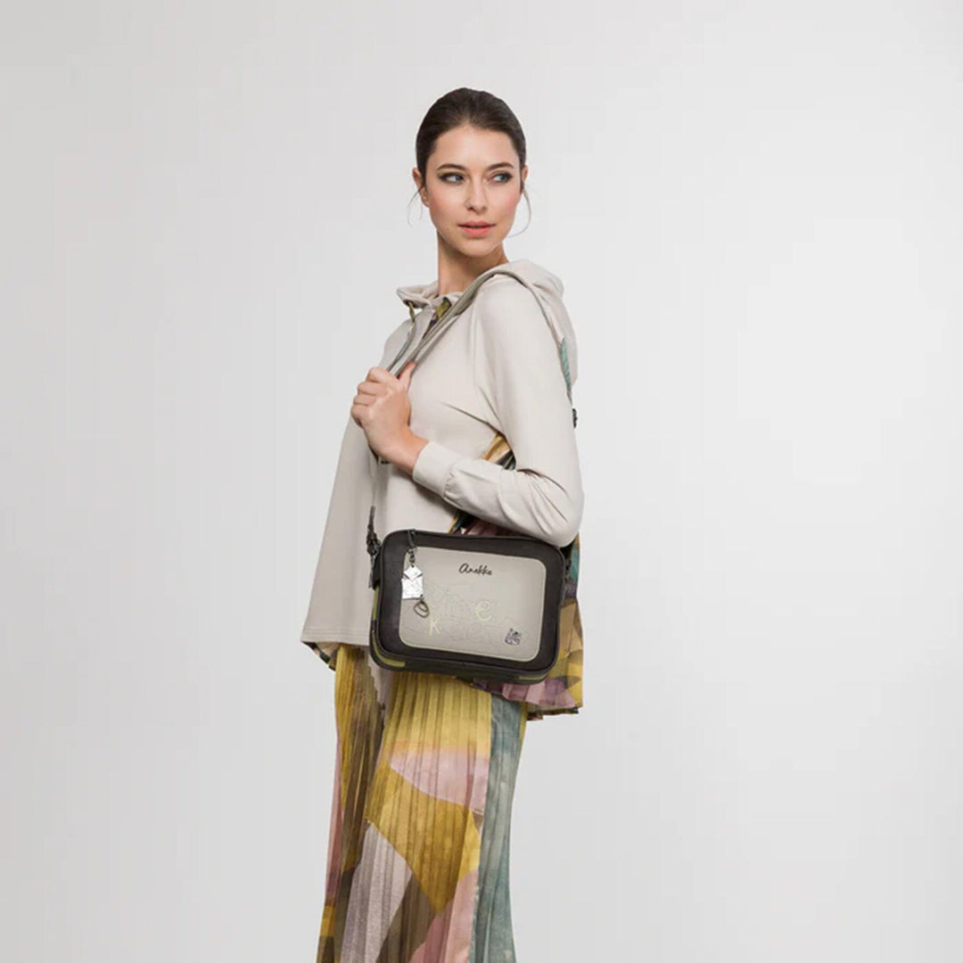 Mala de tiracolo com 3 compartimentos para Senhora Anekke Bloom 