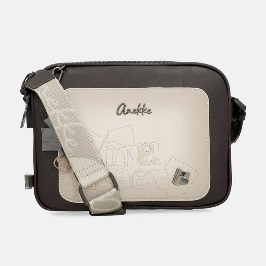 Mala de tiracolo com 3 compartimentos para Senhora Anekke Bloom 