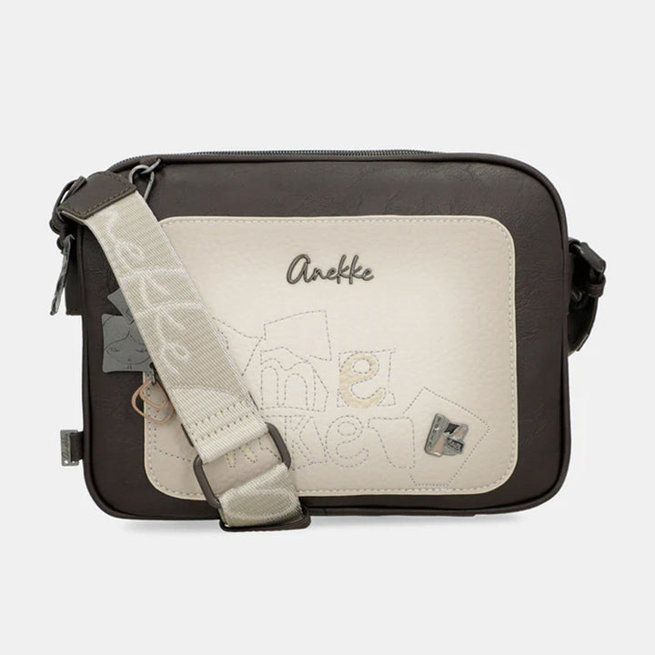 Mala de tiracolo com 3 compartimentos para Senhora Anekke Bloom 