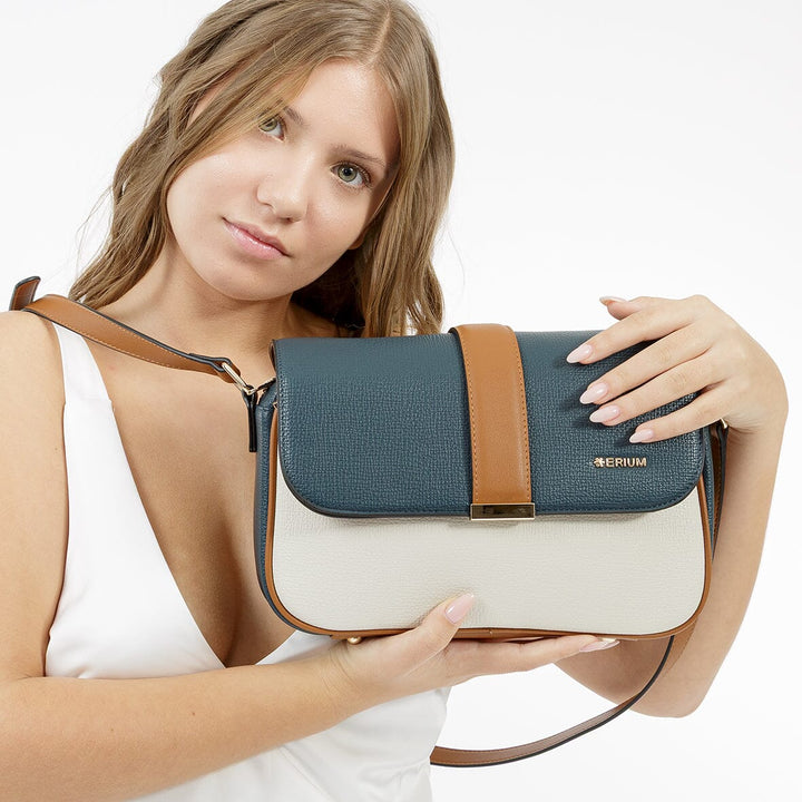 Mala de tiracolo com pala Erium para Senhora 