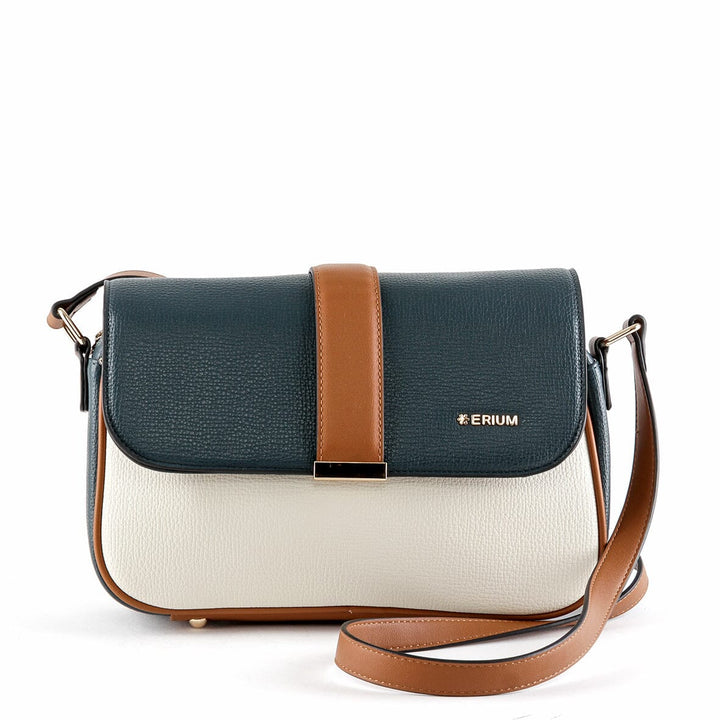 Mala de tiracolo com pala Erium para Senhora Multiazul 