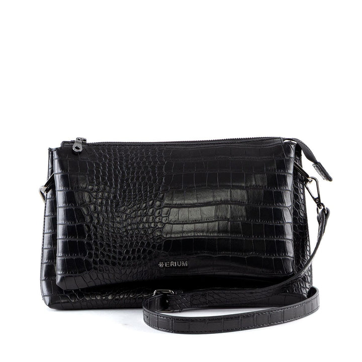 Mala de tiracolo croco Erium para Senhora 