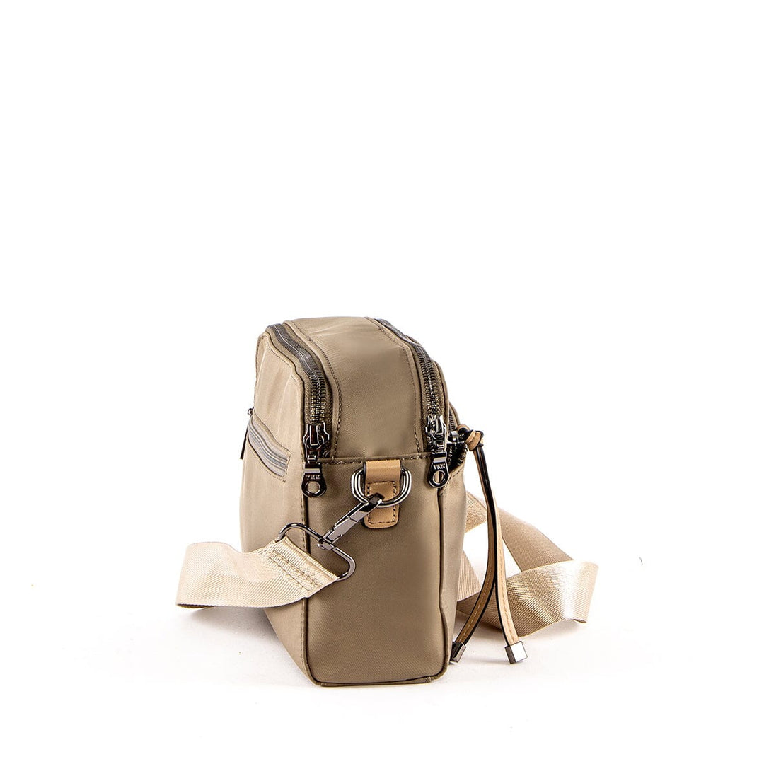 Mala de tiracolo Erium p/ Senhora Khaki 