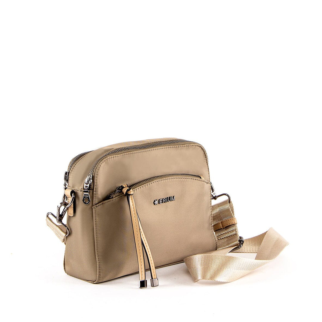 Mala de tiracolo Erium p/ Senhora Khaki 