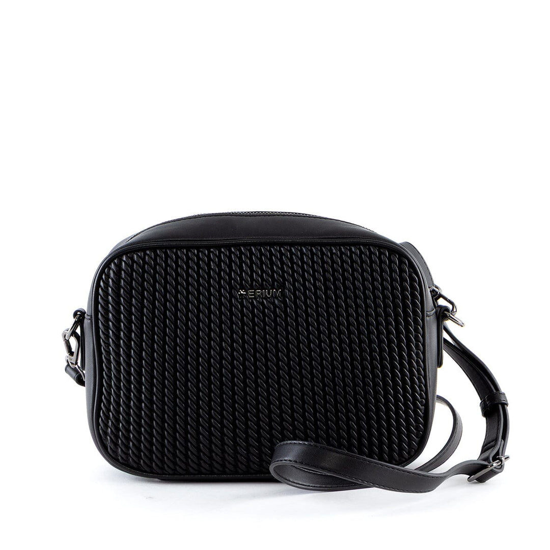 Mala de tiracolo Erium para Senhora Preto 