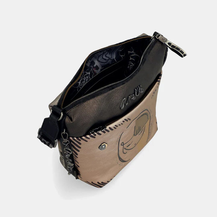 Mala de tiracolo grande para Senhora Anekke Nature Koko 