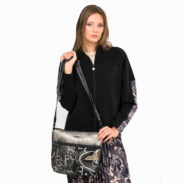 Mala de tiracolo grande para Senhora Anekke Nature Koko 