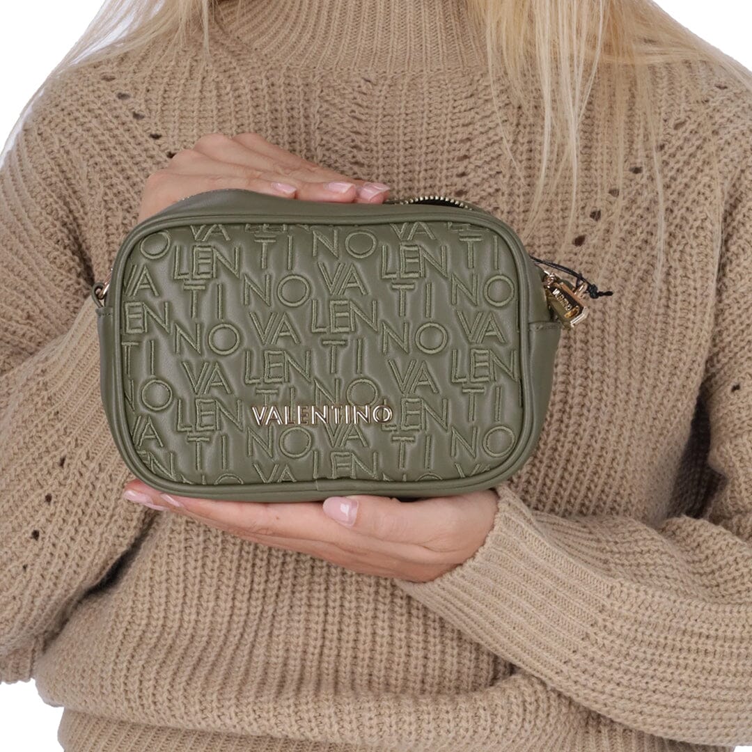 Mala de tiracolo Valentino p/ Senhora Verde Militar 