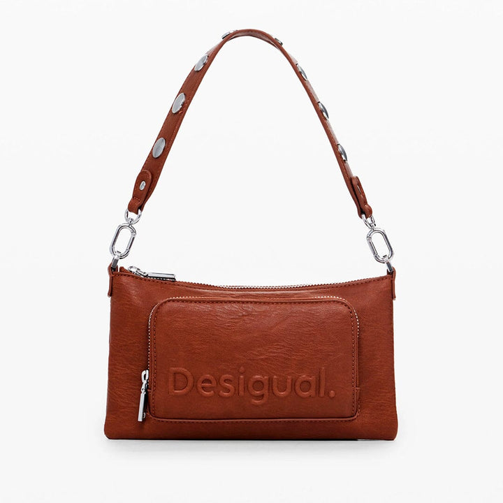 Mala de tiracolo XS Desigual p/ Senhora Camel 