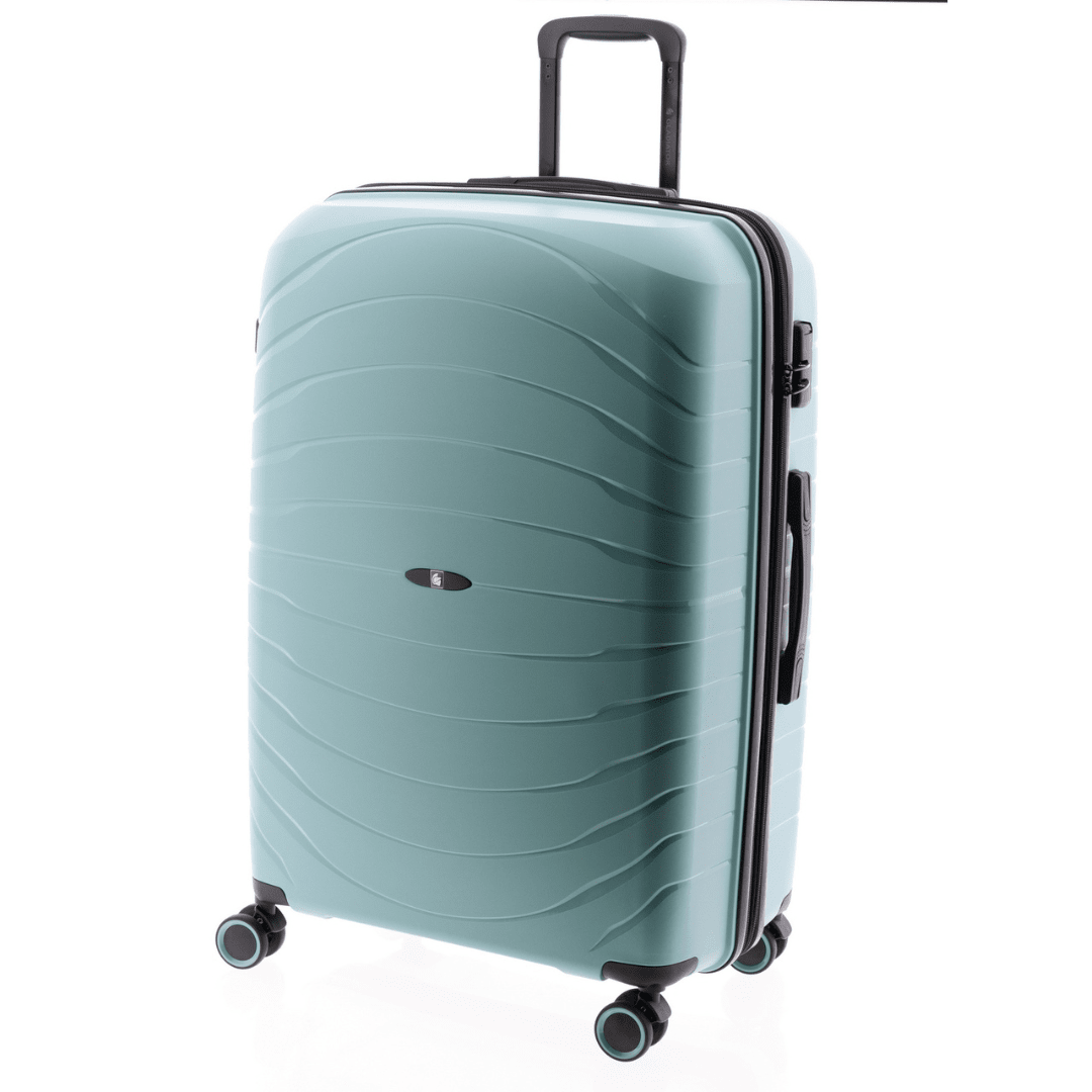 Mala de viagem grande 76cm Expansível Gladiator Kick-Off Verde Claro 