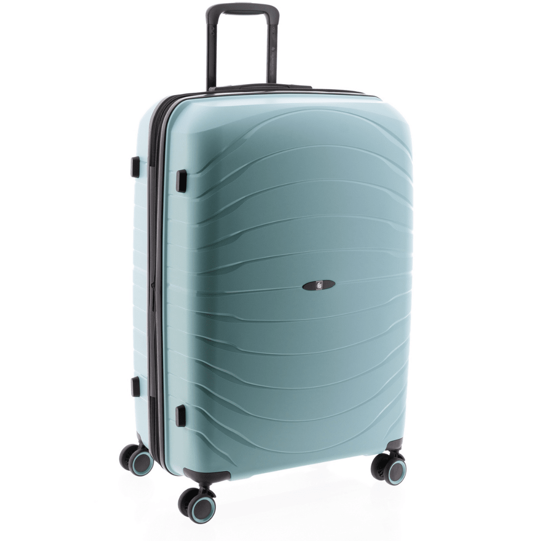 Mala de viagem grande 76cm Expansível Gladiator Kick-Off Verde Claro 