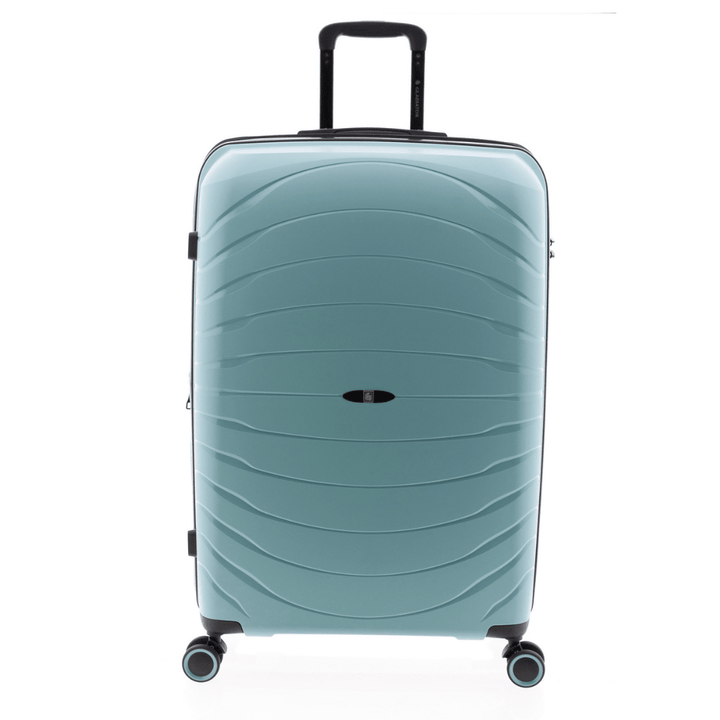 Mala de viagem grande 76cm Expansível Gladiator Kick-Off Verde Claro Verde Claro Grande 