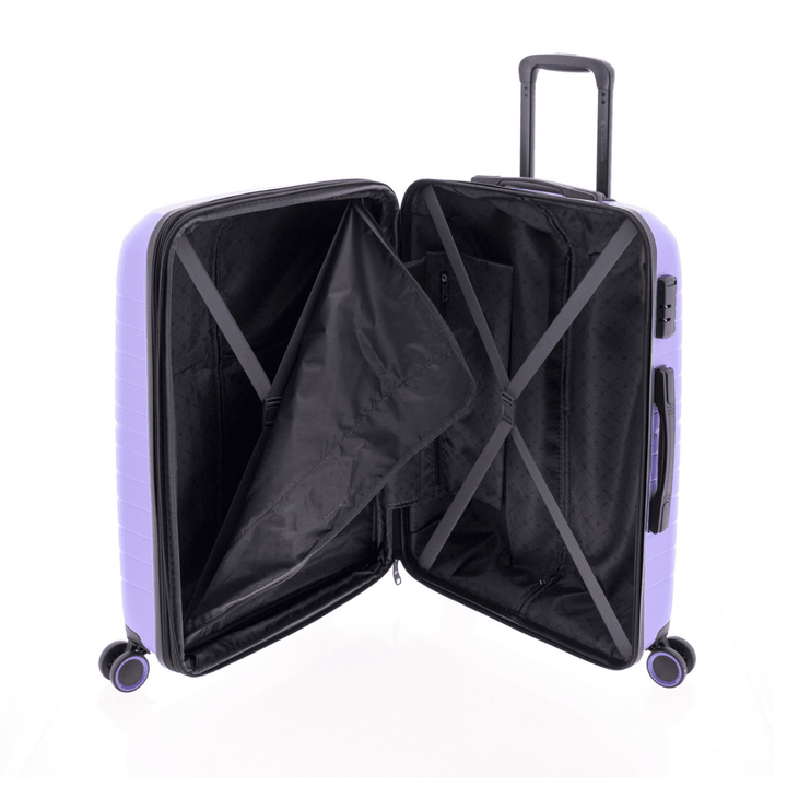 Mala de viagem média 67cm Expansível Gladiator Kick-Off Lilás 