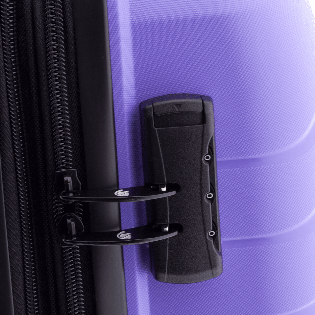 Mala de viagem média 67cm Expansível Gladiator Kick-Off Lilás 