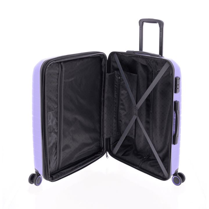 Mala de viagem média 67cm Expansível Gladiator Kick-Off Lilás 
