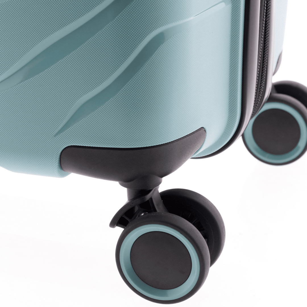 Mala de viagem média 67cm Expansível Gladiator Kick-Off Verde Claro 