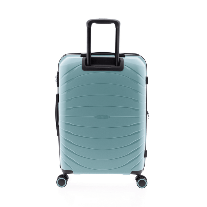 Mala de viagem média 67cm Expansível Gladiator Kick-Off Verde Claro 