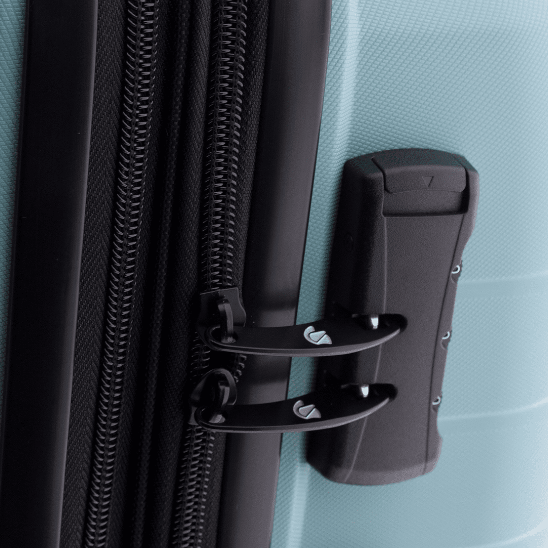 Mala de viagem média 67cm Expansível Gladiator Kick-Off Verde Claro 