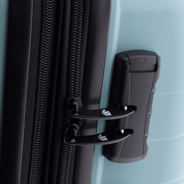 Mala de viagem média 67cm Expansível Gladiator Kick-Off Verde Claro 