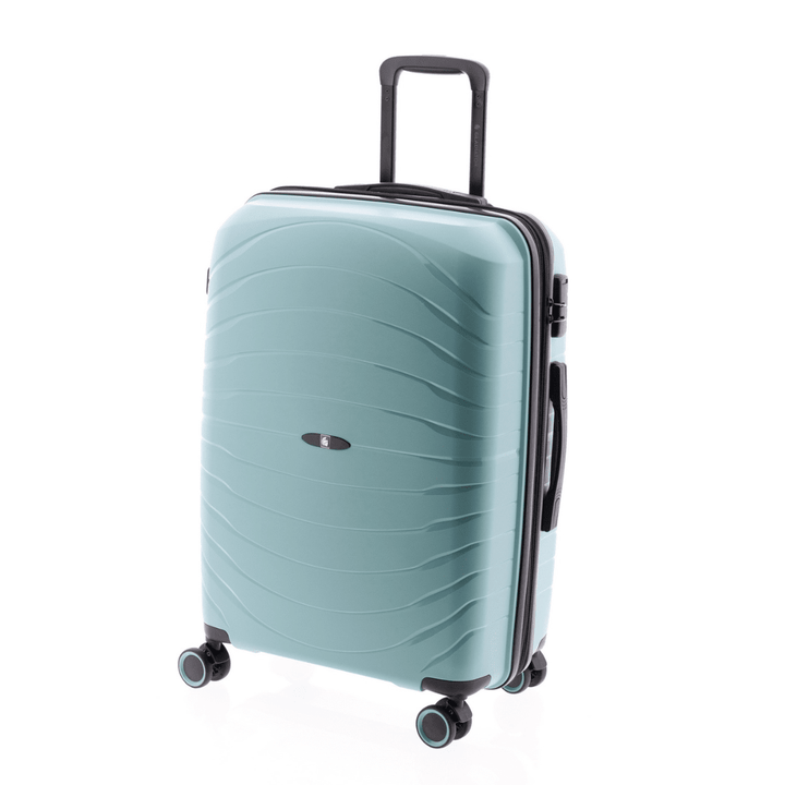 Mala de viagem média 67cm Expansível Gladiator Kick-Off Verde Claro 