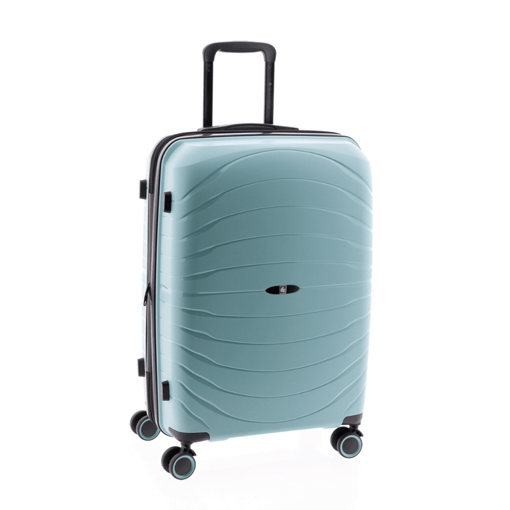 Mala de viagem média 67cm Expansível Gladiator Kick-Off Verde Claro Verde Claro Médio 