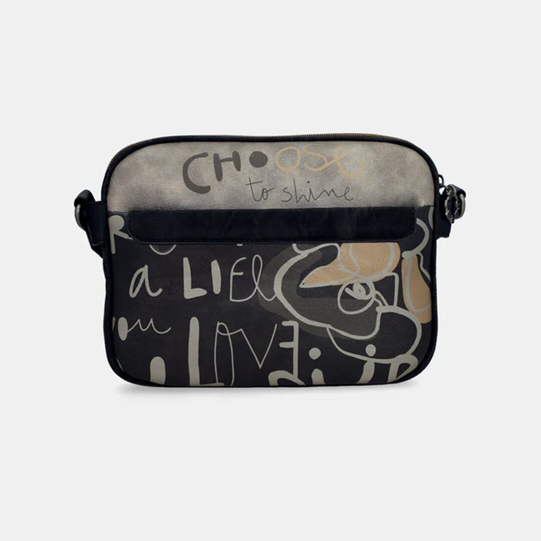 Mala tiracolo c/ 2 compartimentos para Senhora Anekke Nature Koko 