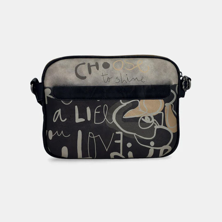 Mala tiracolo c/ 2 compartimentos para Senhora Anekke Nature Koko 