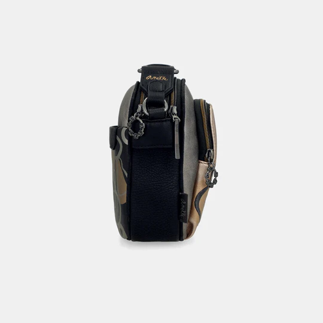 Mala tiracolo c/ 2 compartimentos para Senhora Anekke Nature Koko 