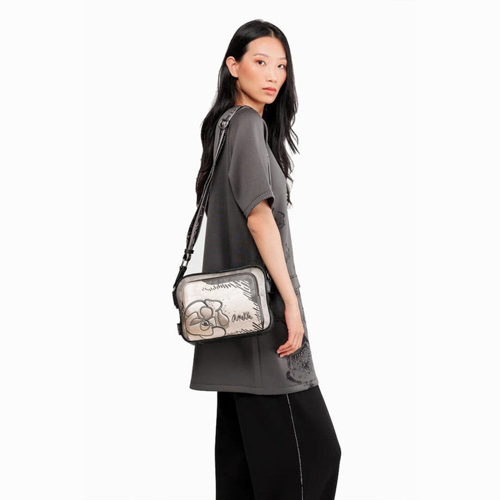 Mala tiracolo c/ 2 compartimentos para Senhora Anekke Nature Koko 