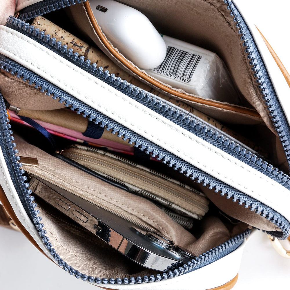 Mala tiracolo Erium com 2 compartimentos para Senhora 