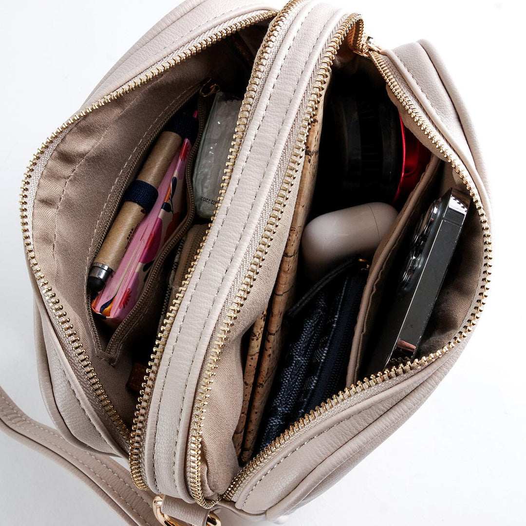 Mala tiracolo Erium com 2 compartimentos para Senhora 