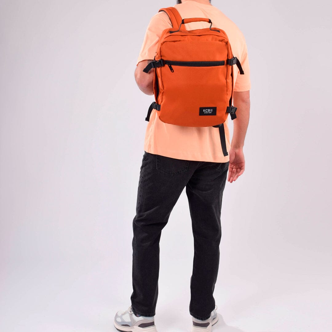 Mochila de Cabine 40cm KCB Laranja 