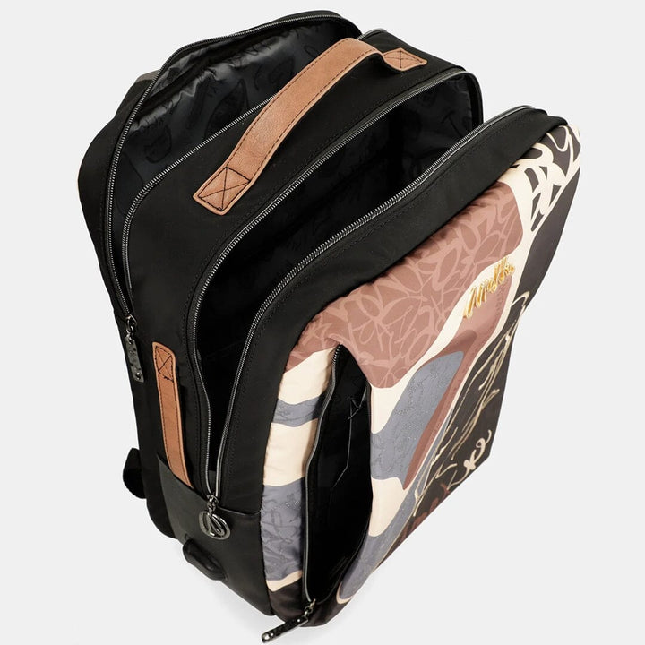 Mochila de Viagem e computador Anekke Dreamverse Heartbeat p/ Senhora Multicor 