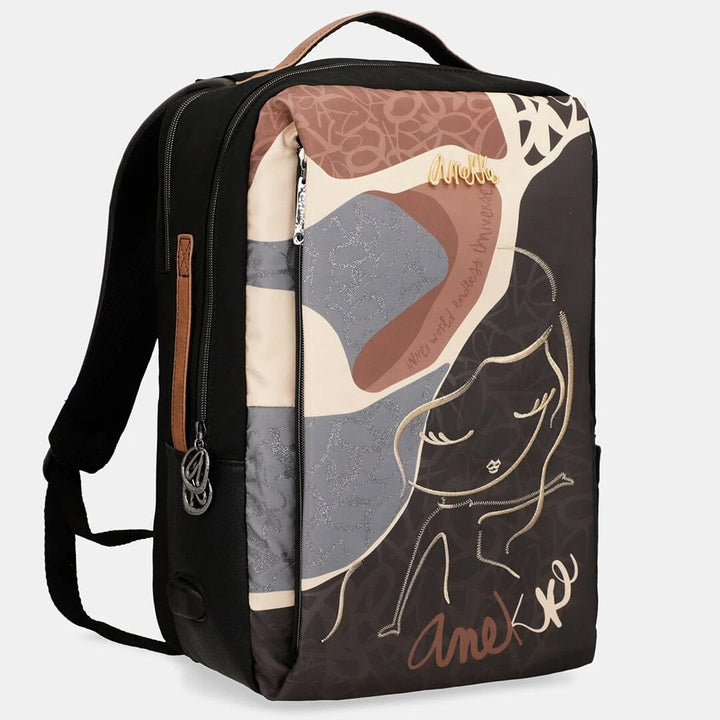 Mochila de Viagem e computador Anekke Dreamverse Heartbeat p/ Senhora Multicor 