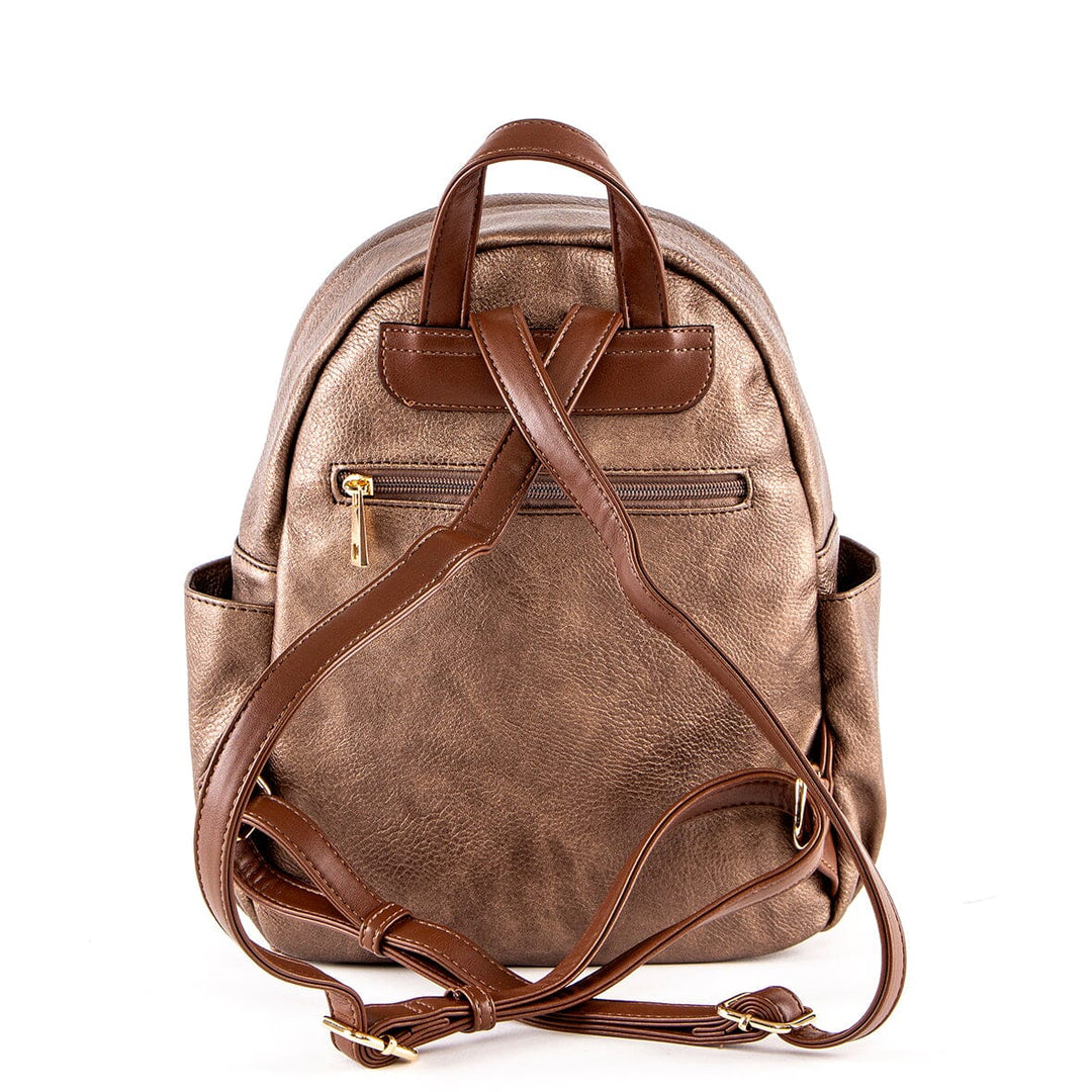 Mochila Erium p/ Senhora Bronze 