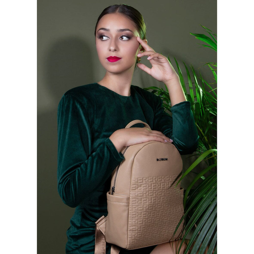 Mochila Erium p/ Senhora Camel 