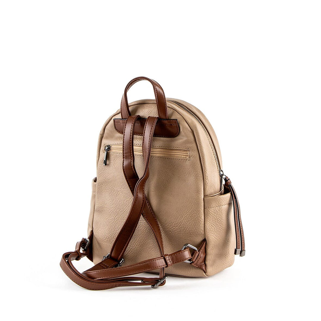 Mochila Erium p/ Senhora Taupe 