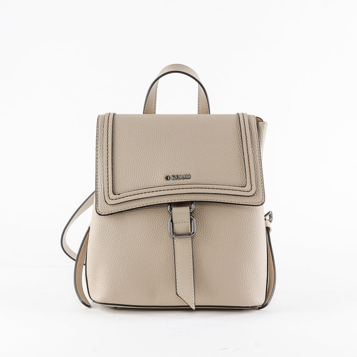 Mochila Erium para senhora Bege 