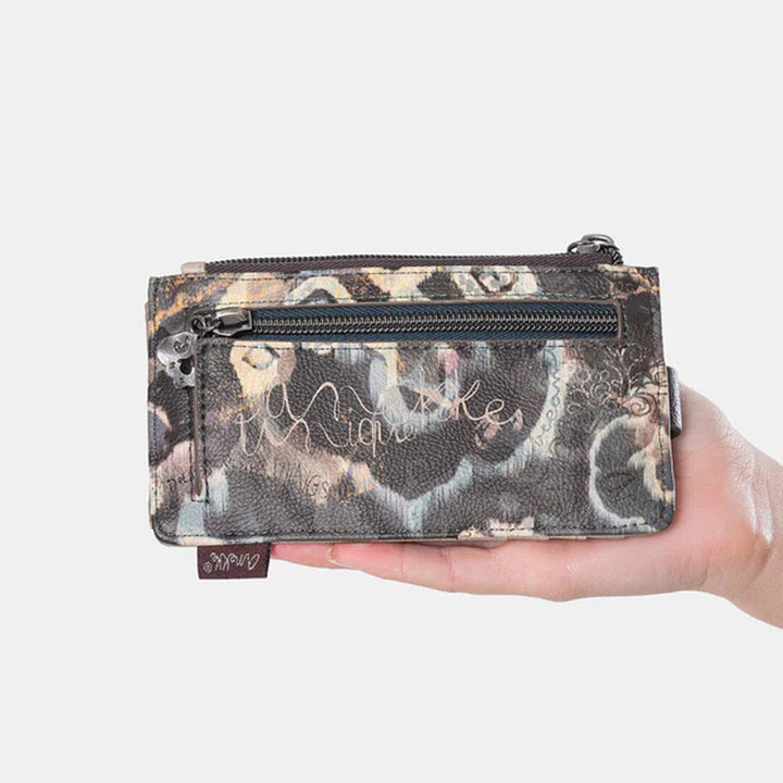Porta-cartões Anekke Real p/ Senhora Taupe 