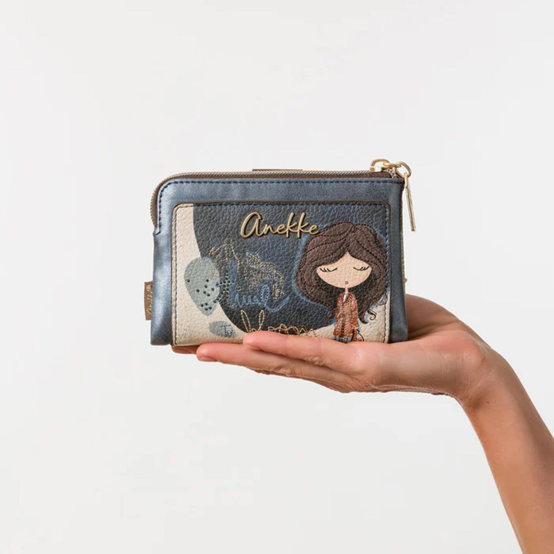 Carteira média flexível com Rfid para Senhora Anekke Tulip