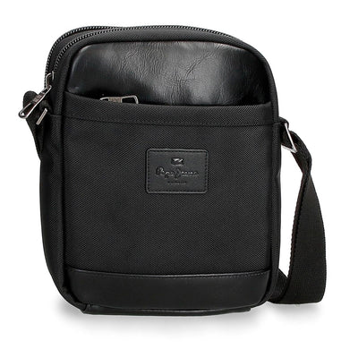 Bolsa de tiracolo Pepe Jeans Sander para Homem Preta 