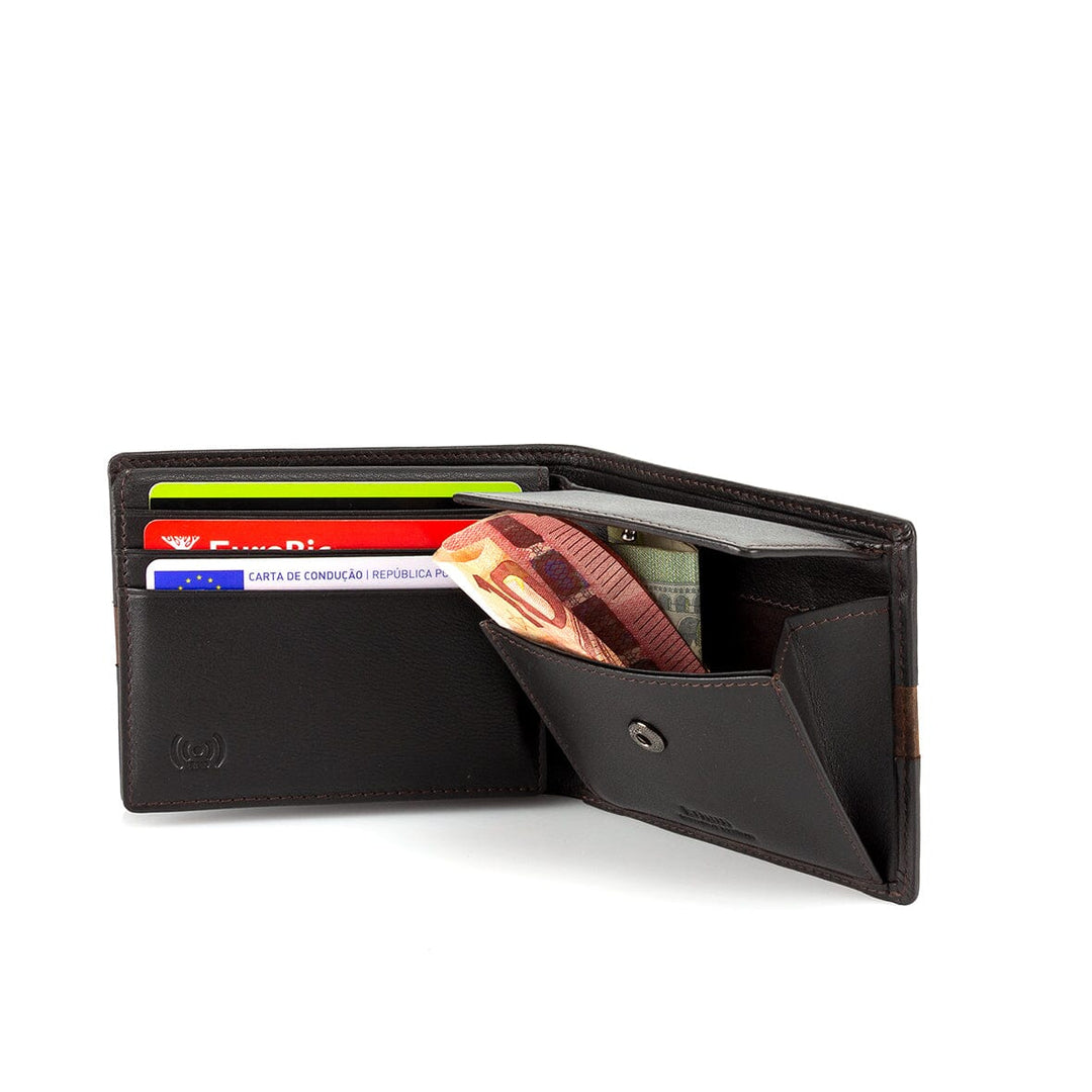 Carteira Erium 1999 para Homem Castanha 