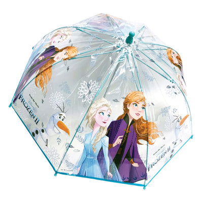 Guarda-chuva Frozen para Menina Transparente 