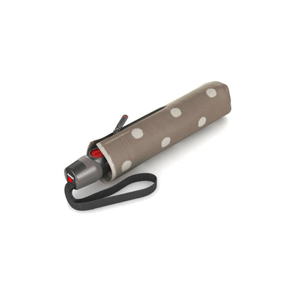 Guarda Chuva Médio Duomático Taupe Dot Art KNIRPS T200