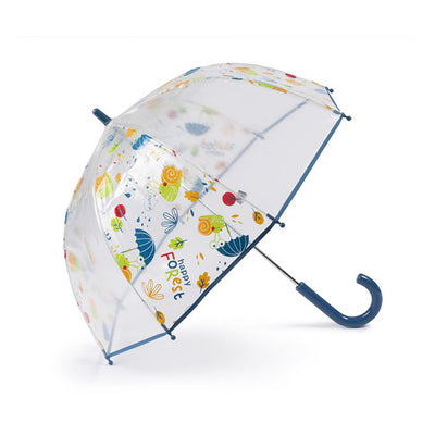 Guarda-chuva Vogue Happy Forest para Criança Transparente Azul 