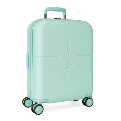 Mala de Cabine Rígida 55cm Pepe Jeans Highlight Turquesa 